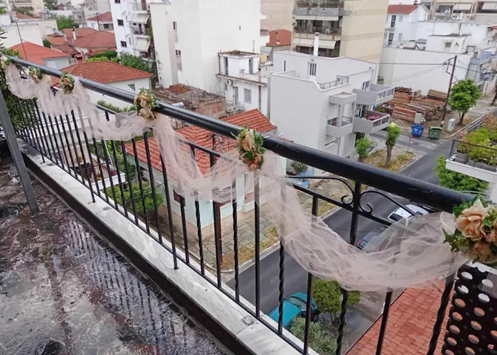 ανθούλα τεράστιο ρετιρέ 3 κρεβατοκάμαρες περιοχή αγίου κωνσταντίνου 아파트 볼로스